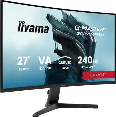 Obrázok produktu pre iiyama G-MASTER GC2784HSU-B1, 68,6 cm (27"), 1920 x 1080 px, Full HD, LCD, Čierna