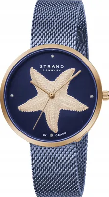 Immagine prodotto di Neue Original Damenuhr Strand di Obaku S700LHVLML-DSF Marineblau, scatola