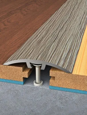 Obrázek produktu pro Přechodová lišta (profil) Modřín - Lišta 2700x40 mm