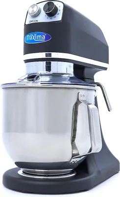 Obrázok produktu pre Maxima - Gastro planetárny mixér - 7 l - Do 2 kg cesta - Čierny matný