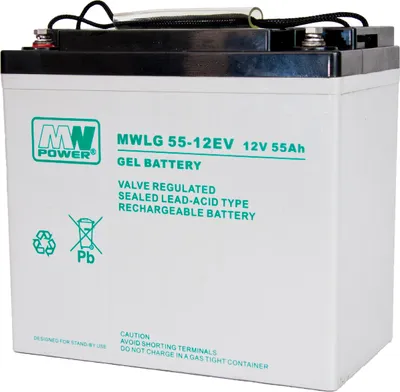 Obrázek produktu pro FVE baterie pro soláry MWLG 55-12EV GEL-PVC 12V / 55Ah