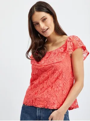 Produktbild von Orsay Rosa Damen Spitzenbluse 632027224000__34