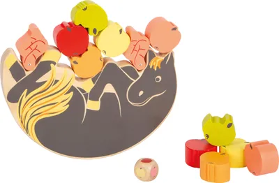 Immagine prodotto di Legler piccolo gioco di equilibrio dei piedi 4 Friends, gioco di abilità, gioco per bambini, gioco per bambini, 12236