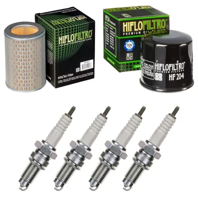 Obrázok produktu pre Servisná sada pre Honda CBF 600 NA ABS 2004–2007: vzduchový filter, olejový filter, zapaľovacie sviečky od pamoto –