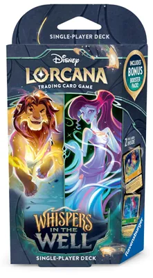 Imagen del producto de Disney Lorcana TCG: Susurros en el Pozo - Mazo para un solo jugador, versión A (en inglés)