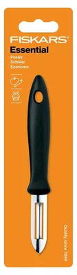 Produktbild von Fiskars Schäler mit rostfreier Stahlklinge für Obst und Gemüse Essential
