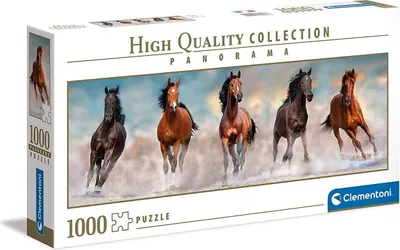 Produktbild von Clementoni Horses, 1000 Stück(e), Tiere, 10 Jahr(e)