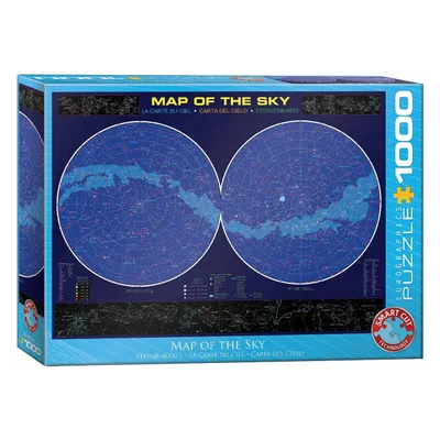Obrázok produktu pre Puzzle 1000 Mapa oblohy 6000-1010