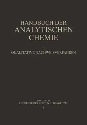 Obrázok produktu pre Elemente der Achten Nebengruppe
