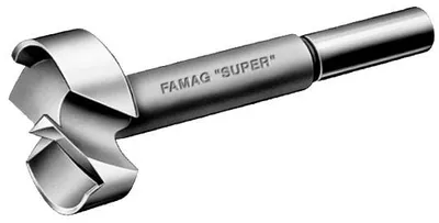 Produktbild von Famag Forstnerbohrer Durchmesser 18mm rechts -schneidend mit Zentrierspitze 2 Hauptschneiden - 1630018
