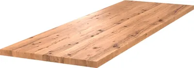 Produktbild von Tischplatte Esstisch 260x100 6cm Rustikale Eiche Geölt Unikaplatte