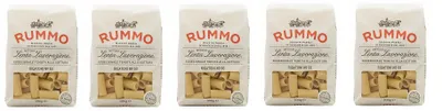 Produktbild von 5x Rummo Rigatoni N°50 Pasta Lenta Lavorazione Teigwaren aus Hartweizengrieß Bronze-Zeichnung 500g