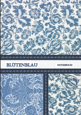 Produktbild von Blütenblau Notizbuch