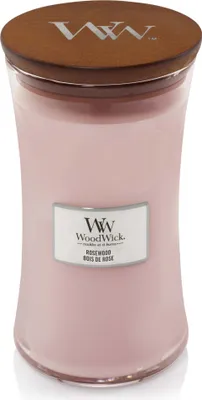 Produktbild von WoodWick Large Hourglass Candles Duftkerze Rosewood 610 g