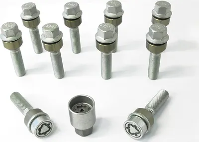 Produktbild von 10x H&R Radschraube M14x1,5 M14 60mm SW19 19 mm 1456006SET