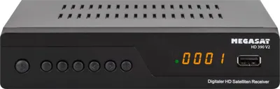 Obrázok produktu pre Megasat HD390 - Receiver SAT DVB-S2 Full HD FTA - DVB-S2 - RS-232 (0201125) - DVB-S2