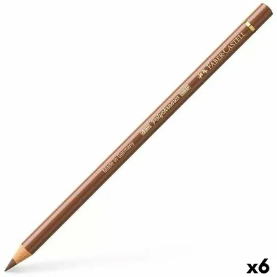 Image de Crayons de couleur Faber-Castell Polychromos Brun (6 pièces)
