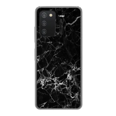 Produktbild von MuchoWow® Handyhülle Schutzhülle Hülle für Samsung Galaxy A33 5G Marmor - Stein - Schwarz Silikon Softcase Handy Hülle - Kartenhalter