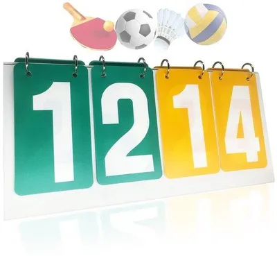 Productafbeelding van Draagbare Scorebord voor Sportwedstrijden