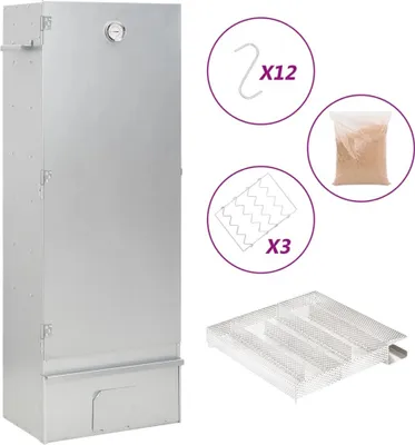 Produktbild von Räucherofen mit Kaltrauchgenerator Verzinkter Stahl