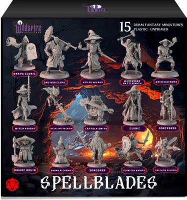 Obrázek produktu pro Miniatury pro sadu Spellblades pro hru Dungeons & Dragons