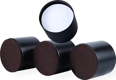 Produktbild von Bett-Erhöher - Zusätzlicher Stauraum - Set aus 4 - Massiver Kohlenstoffstahl