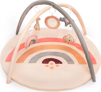Produktbild von Hakuna Matte Spielbogen mit Krabbeldecke  – Jungle Rainbow
