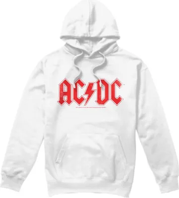 Image de AC/DC - Sweat à capuche pour homme TV7310 (M) (Blanc)