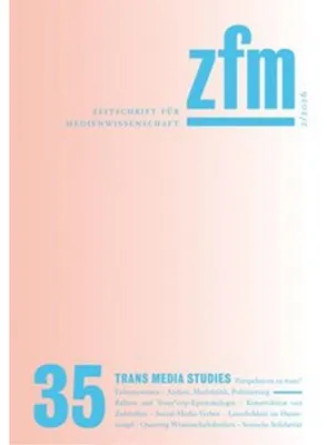 Immagine prodotto di Zeitschrift für Medienwissenschaft 35