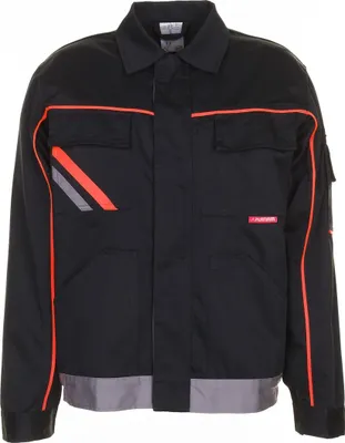 Produktbild von Planam Bundjacke Visline V2, Gr. 42 schwarz/orange/zink
