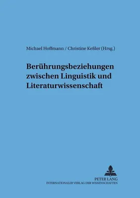 Produktbild von Berührungsbeziehungen zwischen Linguistik und Literaturwissenschaft
