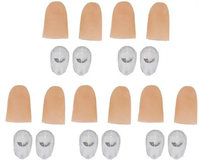 Obrázok produktu pre Sada 5 PVC svietiacich prstov pre Halloween a párty