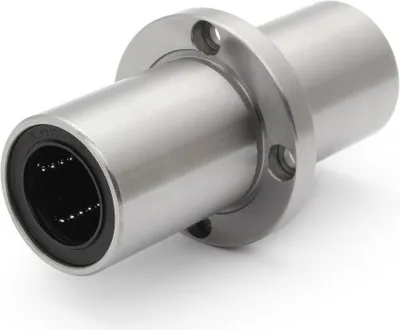 Produktbild von Linearlager mit rundem Flansch 25mm LMFM25LUU - Flansch mittig, lange Ausführung
