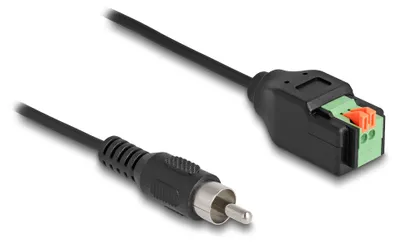 Image de DELOCK Kabel Cinch Stecker zu Terminalblock Adapter 15cm