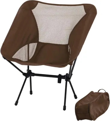 Immagine prodotto di Sedia da campeggio Wanderlust marrone Struttura in alluminio ultraleggera