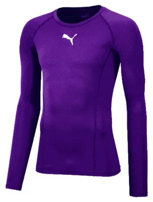 Zdjęcie produktu dla Puma Football Bodywear Liga Baselayer Koszulka z długim rękawem Męska koszulka funkcyjna fioletowy Gr M