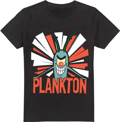 Produktbild von SpongeBob SquarePants - T-Shirt für Herren TV6613 (XXL) (Schwarz)
