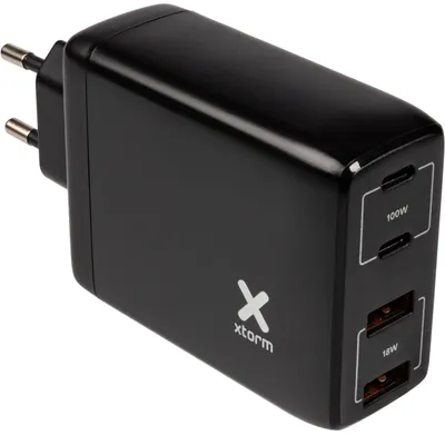 Obrázek produktu pro XTORM Laptop Charger 4in1 100W 2xUSB-C PD/2xUSB QuickC.3.0 sw XA140 LAPTOP CHARGER 4IN1