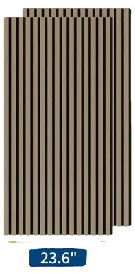 Immagine prodotto di Pannelli acustici, design con rilievi 3D, installazione semplice, 120x60 cm - 2 pezzi