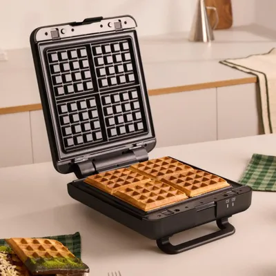Produktbild von STONE STUDIO - Sandwichgrill und Waffeleisen mit austauschbaren Platten
