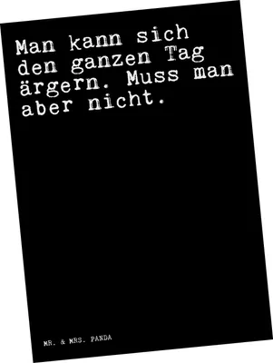 Produktbild von Mr. & Mrs. Panda Postkarte Man kann sich den... - Schwarz - Geschenk, Partner, Ansichtskarten, Postkarten, Sprüche, Grußkarte, Freund, Ansichtskarte, Geburtstag, Kollege
