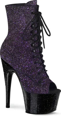 Produktbild von ADORE-1021MG Damen Booties von Pleaser, Lila EU 40, US 10