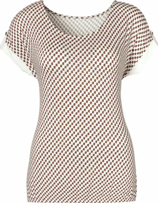 Produktbild von VIVANCE Kurzarmshirt weiß Größe 32/34