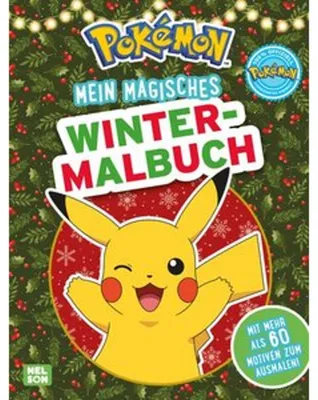Produktbild von Pokémon Activity-Buch: Mein magisches Winter-Malbuch