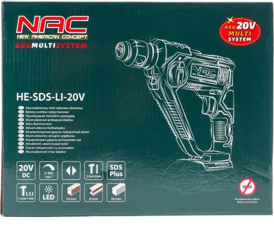 Image de Marteau perforateur Nac 20V sans batterie ni chargeur