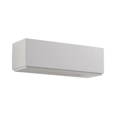 Produktbild von Lidby Wandleuchte Benno, 29 cm, Gips, weiß, eckig, G9