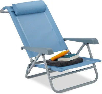 Obrázok produktu pre relaxdays 10026478_45 relaxdays Klappstuhl blau