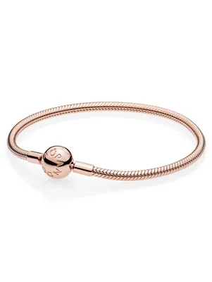 Produktbild von Pandora Schlangen-Gliederarmband in Roségold 14 Karat