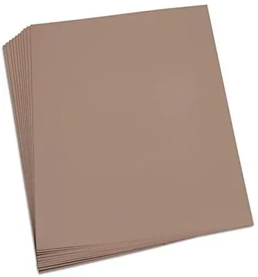 Produktbild von folia Tonpapier, (B)500 x (H)700 mm, 130 g/qm, cappuccino