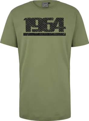 Produktbild von Übergrößen T-Shirt Graphic Number schwarz AHORN SPORTSWEAR moss green 5XL